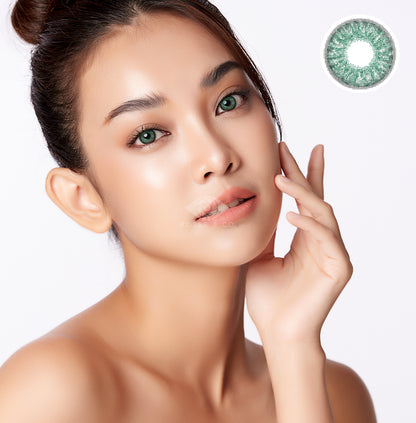 Rosee Color Contact.-Gemstone green