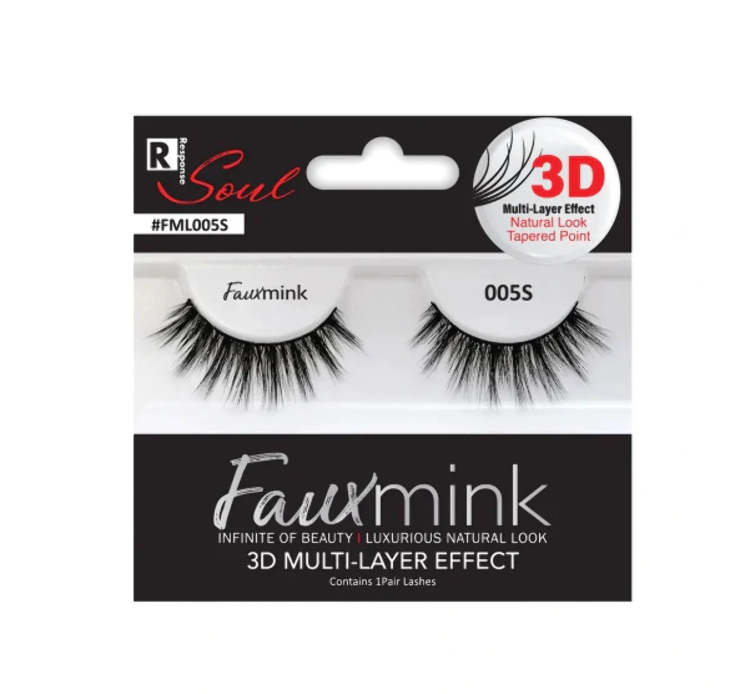 3D Fauxmink lashes-FML005s