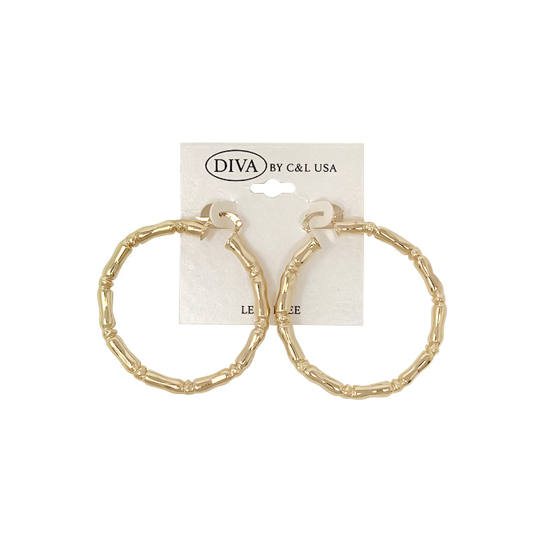 Spanish Brass Hoop SBHG9