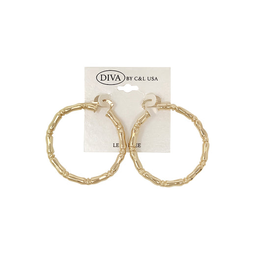 Spanish Brass Hoop SBHG9