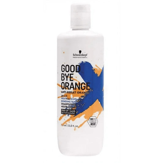 SCHWARZKOPF GOODBYE ORANGE NEUTRALIZING WASH SHAMPOO