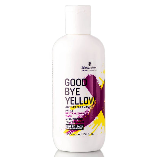 SCHWARZKOPF GOODBYE YELLOW NEUTRALIZING WASH SHAMPOO