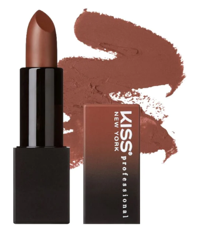 Kiss satin lipstick. Chestnut. SLS09