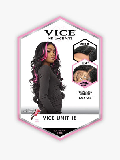 Sensationnel vice lace unit 18 wig