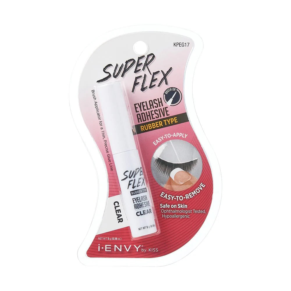 Kiss super flex eyelash adhesive. Clear. Kpeg17