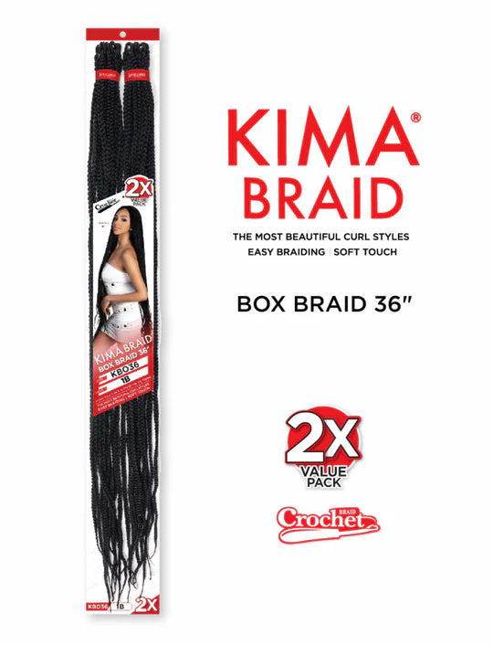 Harlem125 Kima Box Braid 36" 2x.