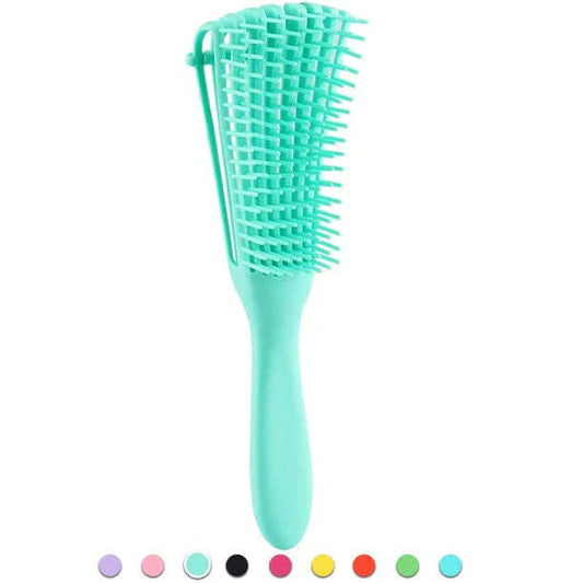 Edgebooster wigout Detangling Brush. Green