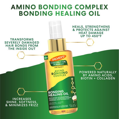 Palmer’s coconut oil formula bonding healing oil