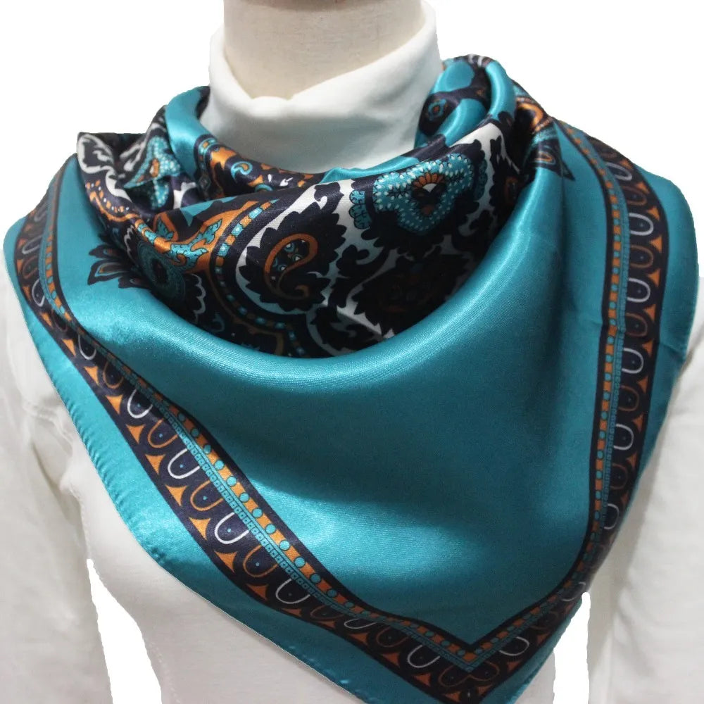 Satin Traingle Scarf