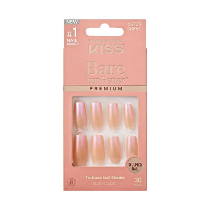 Kiss bare but better premium nails. 30 nails. BNP51