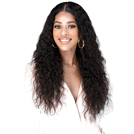 Bobbi Boss 100% Unprocessed Human Hair Wet & Wavy 360 HD Lace Wig - MHLF678 W&W DYLAN