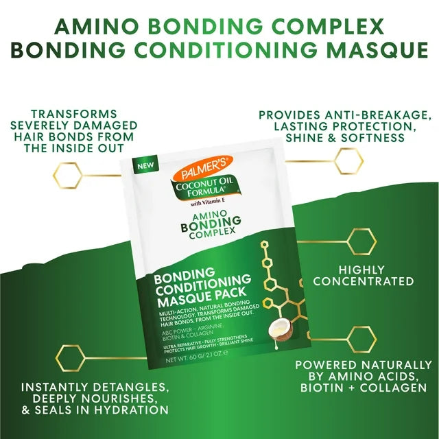 Palmer’s coconut oil formula bonding conditioning masque Pack