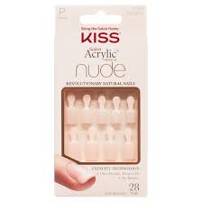 Kiss Acrylic Nude Nails. Petite.  KANP01