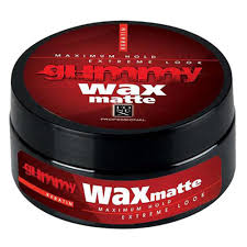 Gummy styling wax.