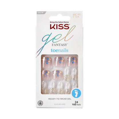 Kiss gel fantacy toe nails-FT04