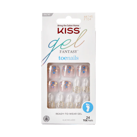 Kiss gel fantacy toe nails-FT04