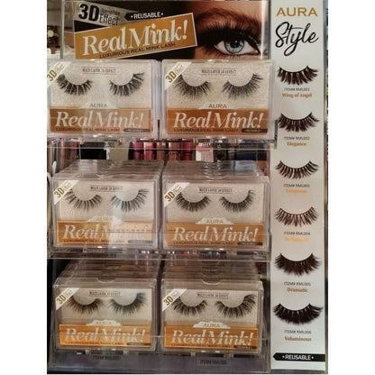 3D Real Mink Eyelash. RML001