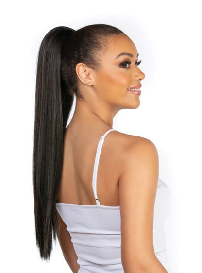 Harlem 125 Gogo drawstring ponytail. GDS02