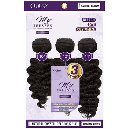 Outre My Tresses Natural Body-Natural : 14"16"18"