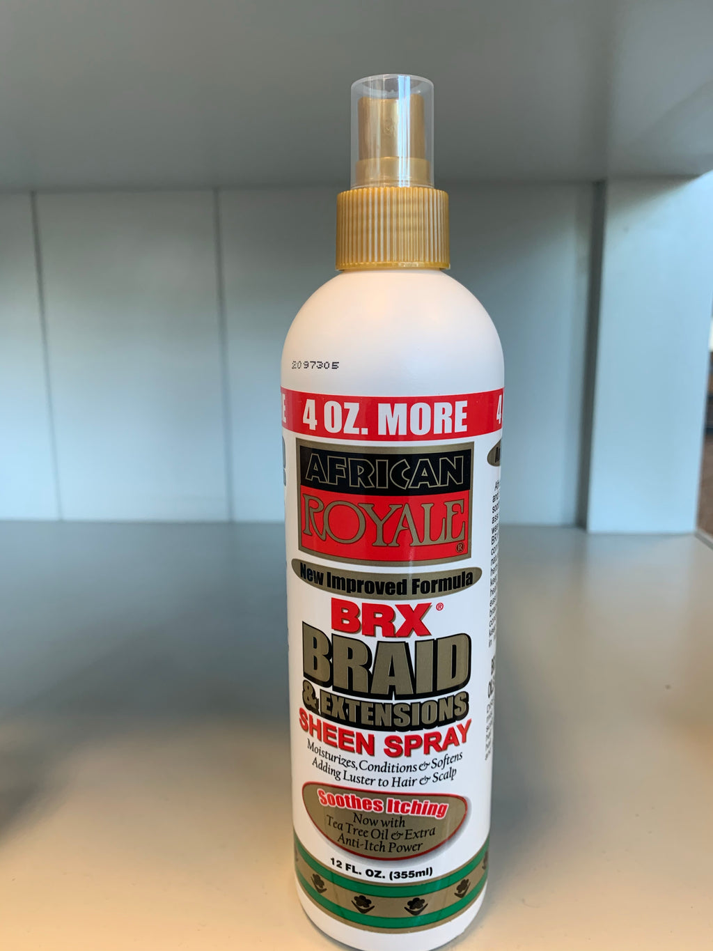 African Royale braid spray sham-12oz