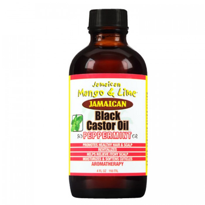 Jamaican Mango Lime Black castor oil Peppermint.