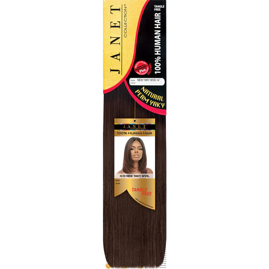 Janet Collection 100% Human Hair Natural Perm Yaky