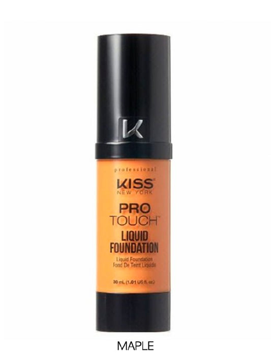 Kiss natural finish liquid foundation. Maple. KPLF338