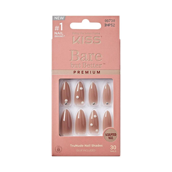 Kiss bare but better premium nails. 30 nails. BNP52