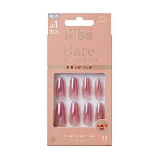 Kiss bare but better premium nails. 30 nails. BNP53