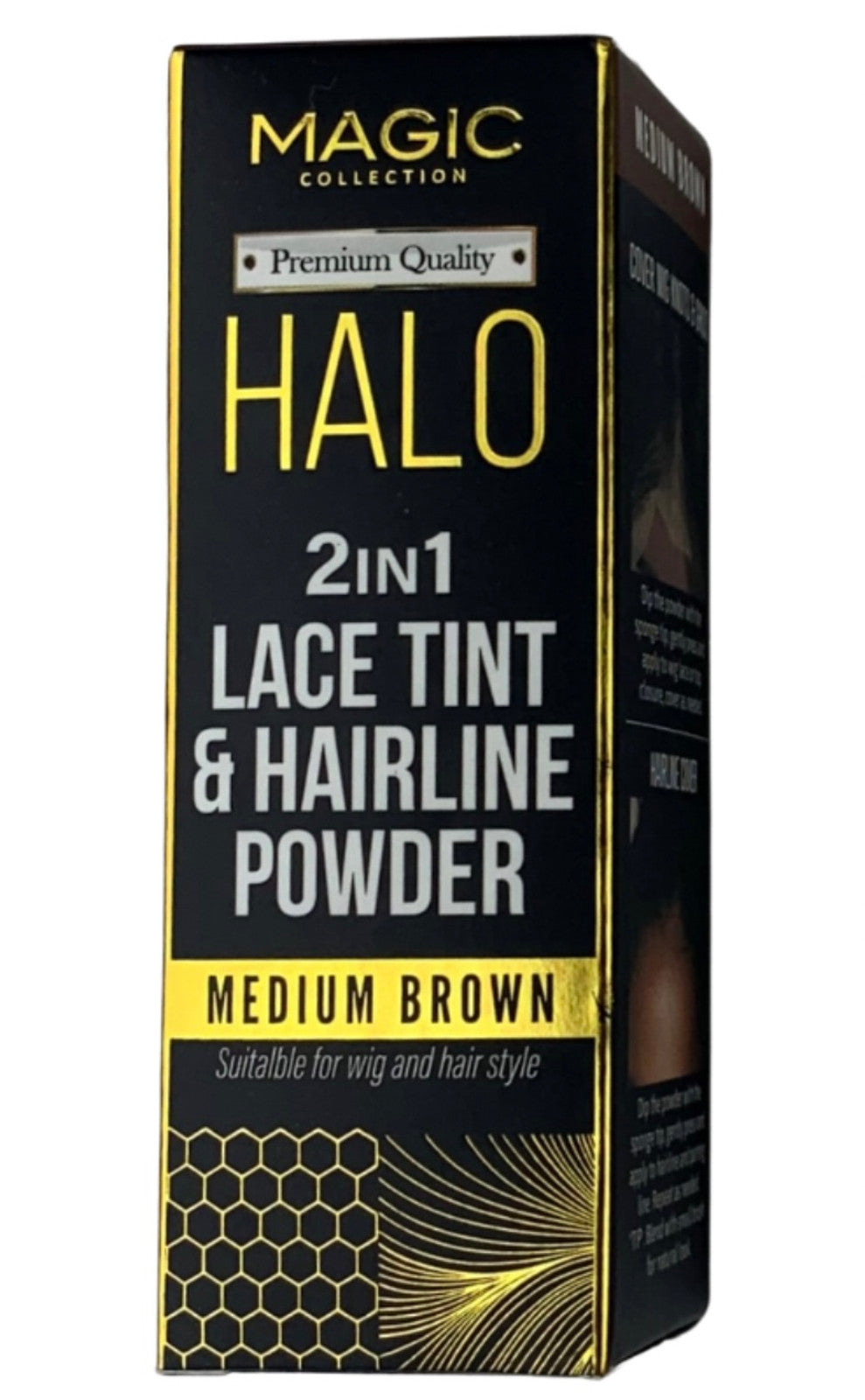 2IN1 lace tint & hairline powder-Light brown