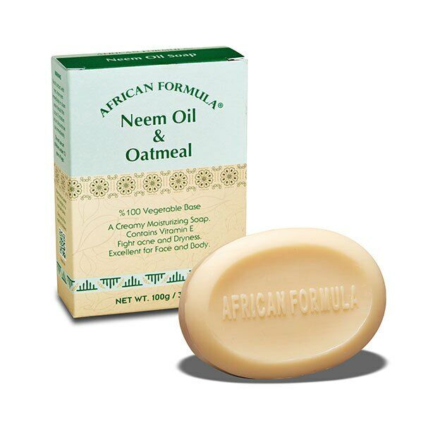 African formula Neem Oil & oatmeal bar soap