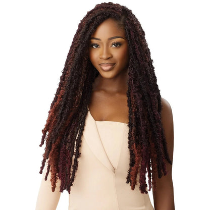 OUTRE X-pression twisted up- Original butterfly locs 22"