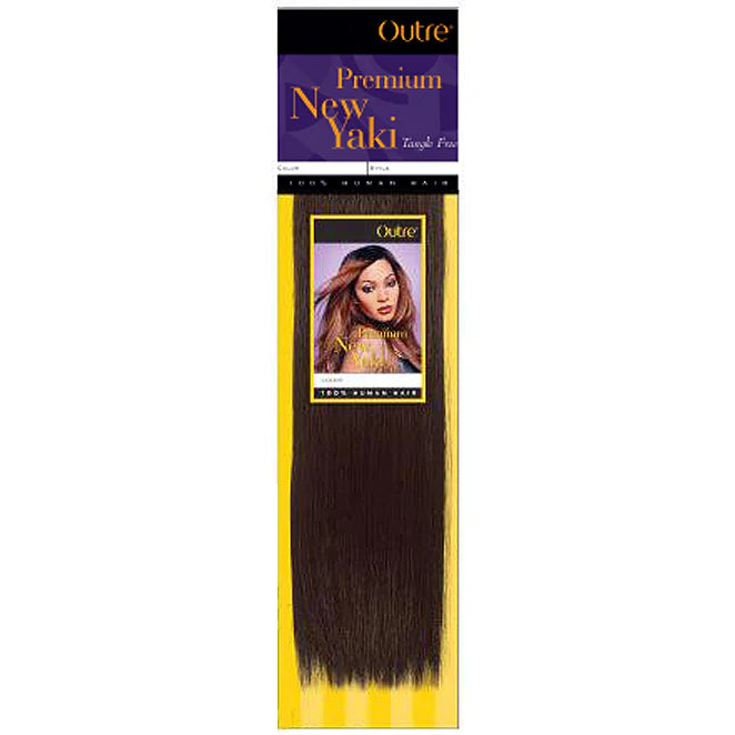 Outre Premium New Yaki Human Hair