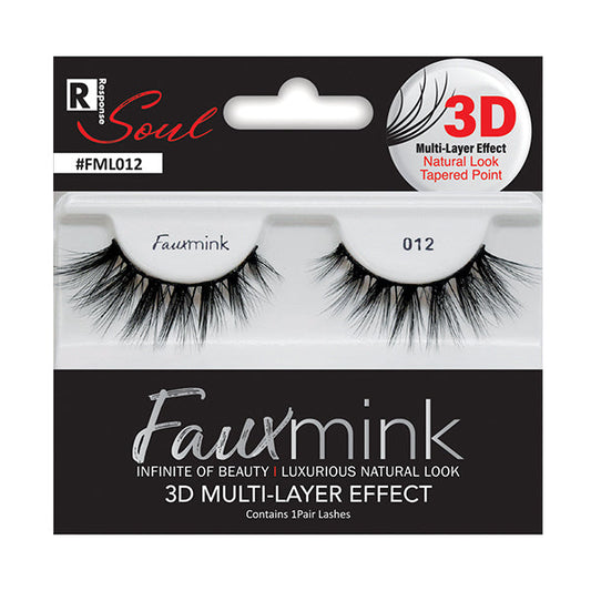 3D Fauxmink lashes-Fml012