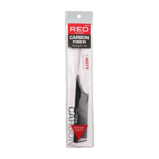 Red Kiss Professional Carbon Parting Pintail Comb