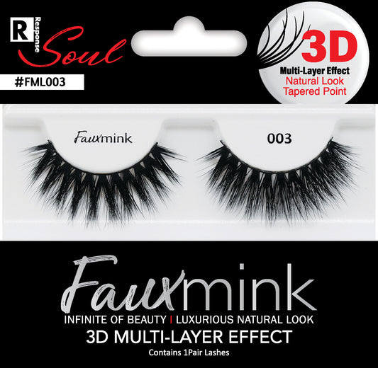 3D Fauxmink lashes-Fml003