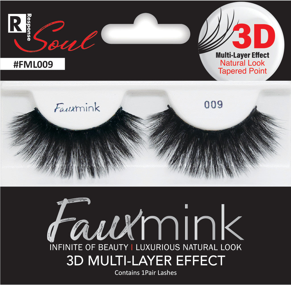 3D Fauxmink lashes-Fml009