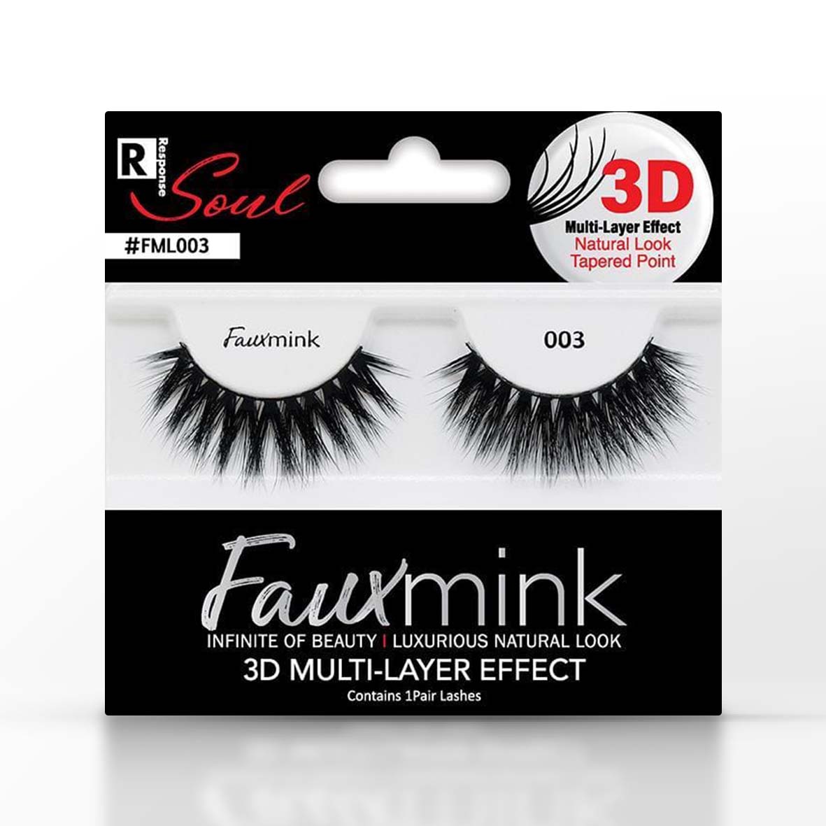 3D Fauxmink lashes-FML003s