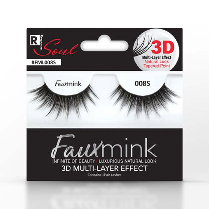 3D Fauxmink lashes-FML008s