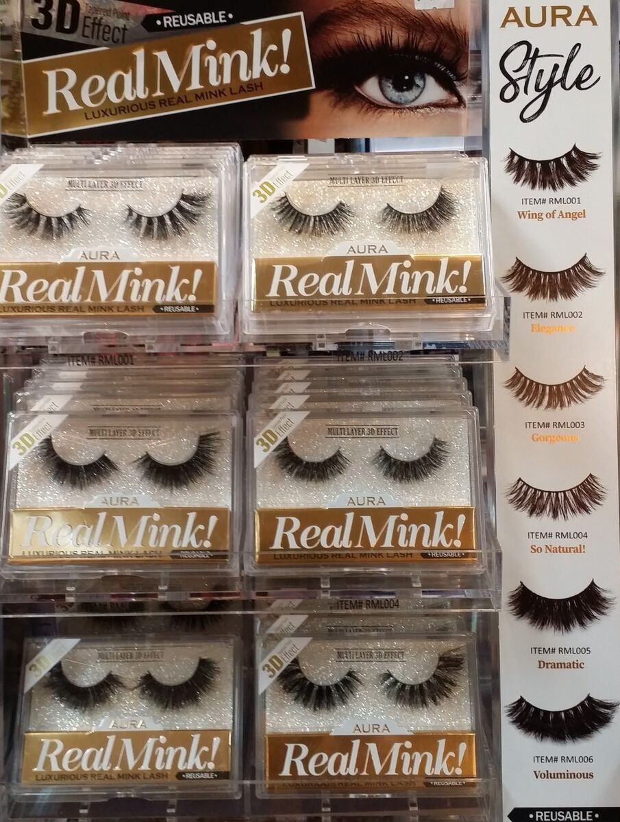 3D Real Mink Eyelash. RML004