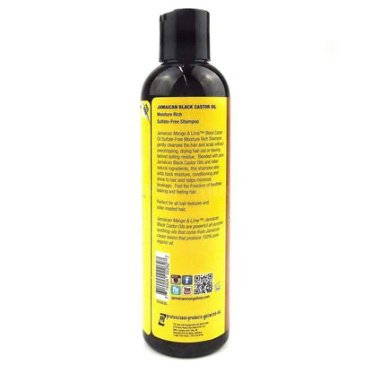 Jamaican Black Castor Oil Sulfate Free Shampoo 8 oz