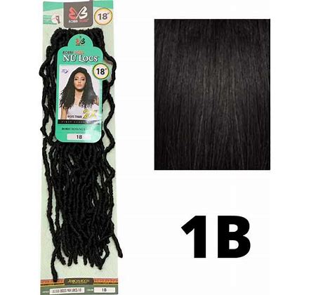 Bobbi Boss Nu Locs 24“. 120 strands. 1b