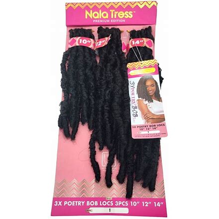 Nalatress 3x butterfly locs-Oet1b/30 : 10"12"14"