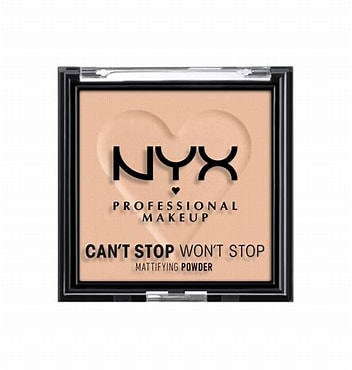 Nyx mattifying powder-Light medium