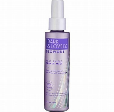 Dark n lovely blowout heat shield primer mist