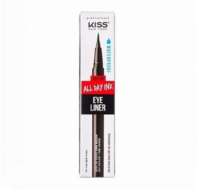 Kiss all day. Ink eyeliner. Blackest black. KD01