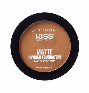 Kiss matte powder foundation. Caramel. KPPF325