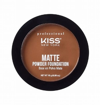 Kiss matte powder foundation. Chestnut . KPPF240