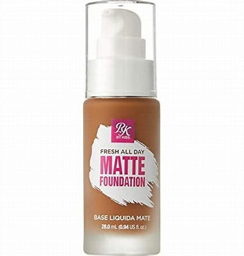 Kiss natural finish liquid foundation. Warm coconut.  KPLF345