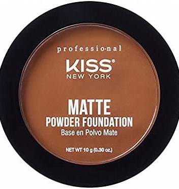 Kiss matte powder foundation. Cognac. KPPF425